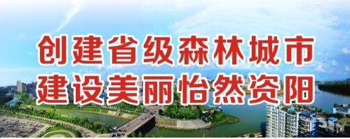 大几巴抽擦逼视频网站创建省级森林城市 建设美丽怡然资阳